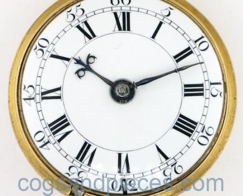 Gold repousse half quarter repeater