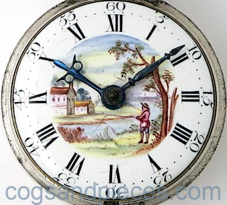 London Verge with Polychrome Dial