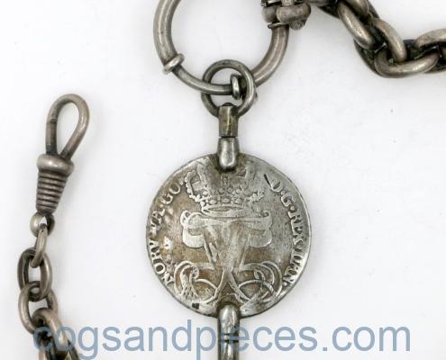 Antique Silver Watch Key