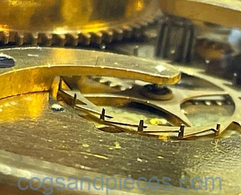 Virgule escapement