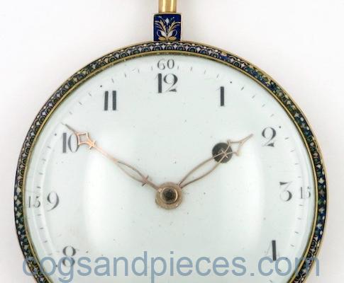 Swiss Gold & Enamel Verge