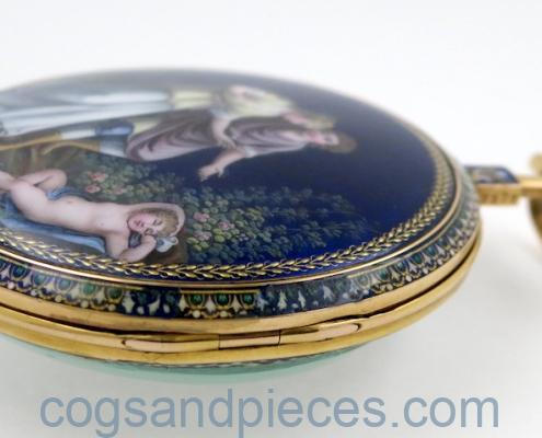 Swiss Gold & Enamel Verge