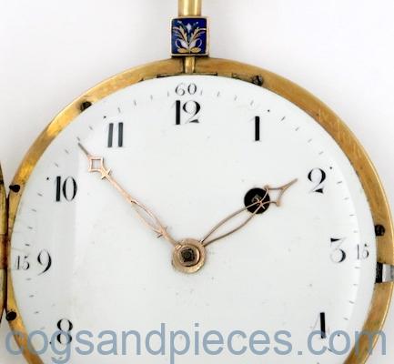 Swiss Gold & Enamel Verge