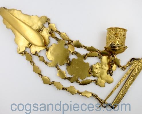 Gilt chatelaine
