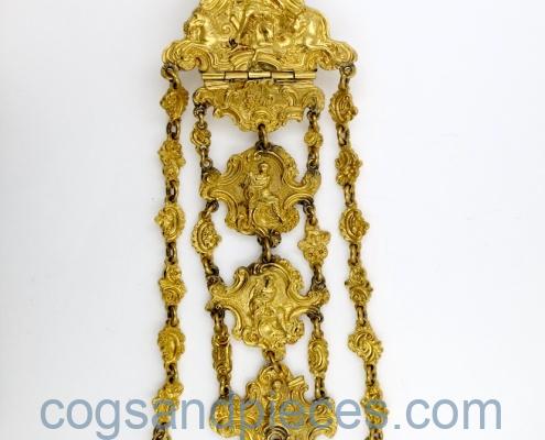 Gilt chatelaine
