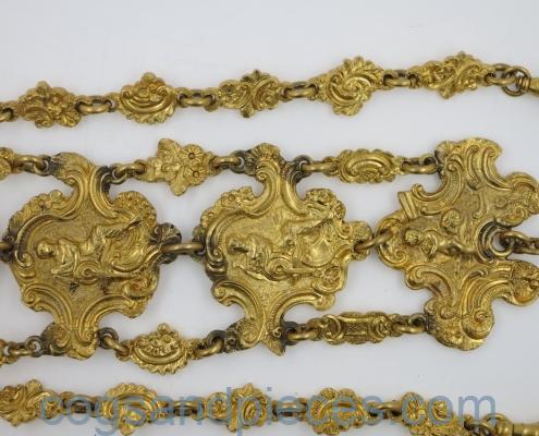 Gilt chatelaine