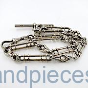 silver fancy link Albert
