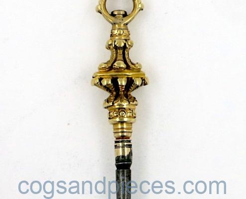 Antique Gold Watch Key