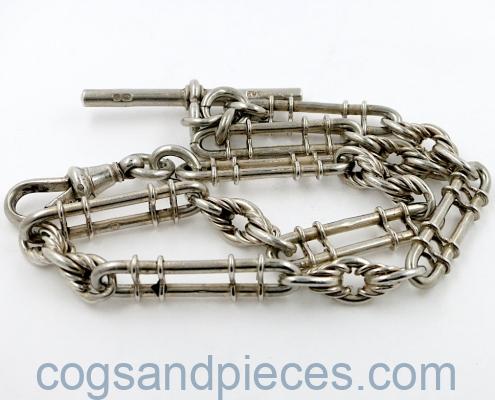 silver fancy link Albert