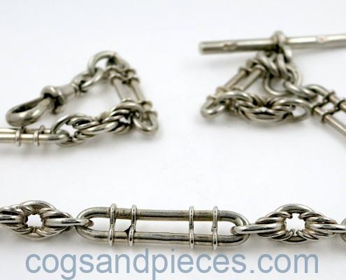 silver fancy link Albert
