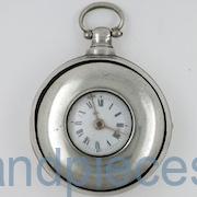 silver half hunter pair case