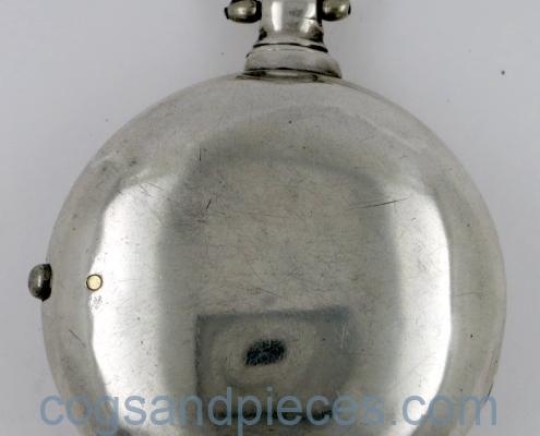 silver half hunter pair case