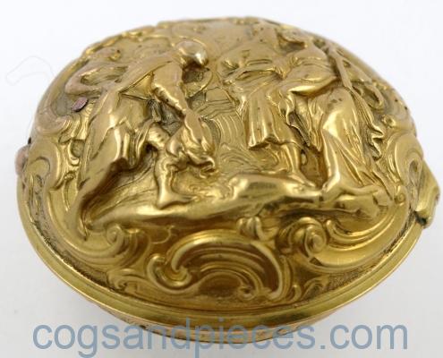 Edinburgh repousse gold verge Dalgleish