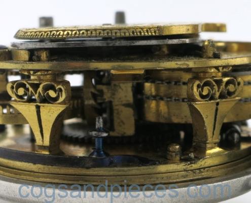 Early Scottish verge pocket watch