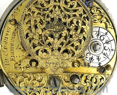 Early Scottish verge pocket watch