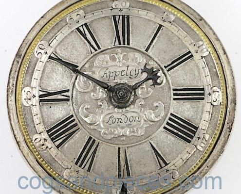 Edmund Appeley London verge watch