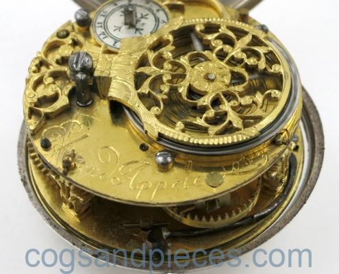 Edmund Appeley London verge watch