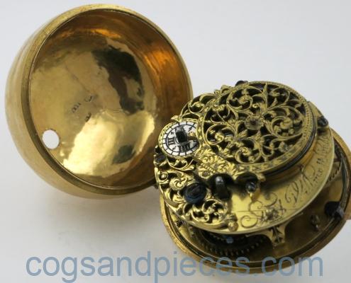 Willmott gold verge pocket watch