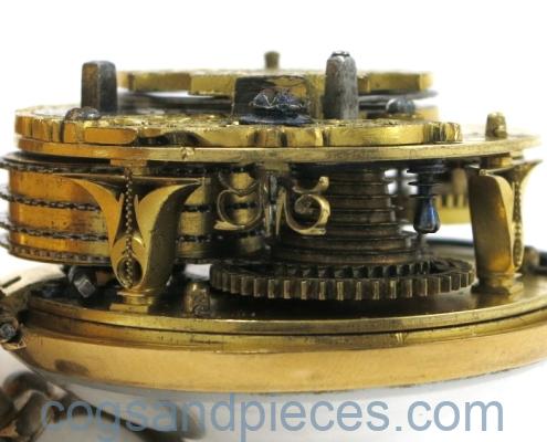 Willmott gold verge pocket watch