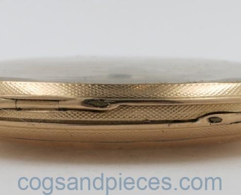 19thc French gold cylinder repeater