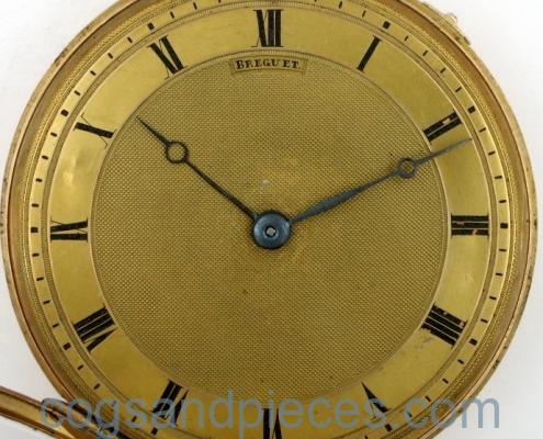 19thc French gold cylinder repeater