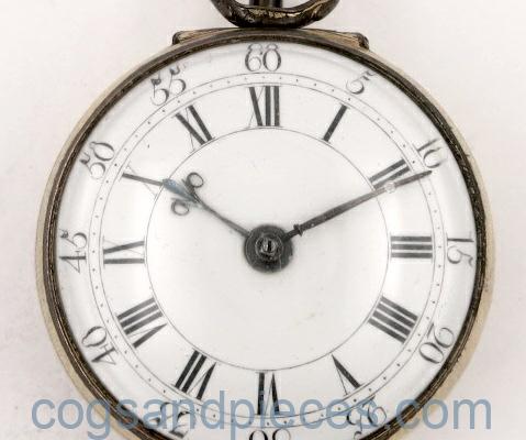 Shropshire verge pocket watch