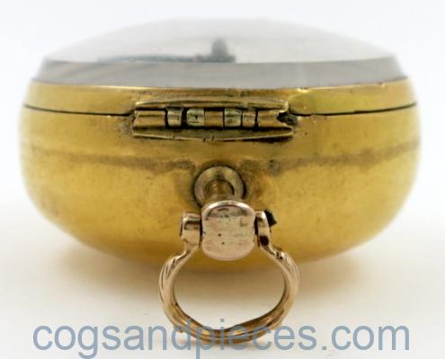 Talbot gold repousse verge