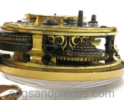 Talbot gold repousse verge