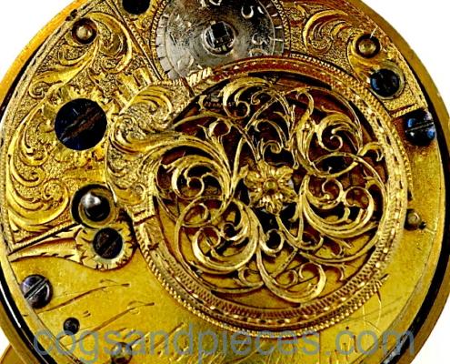gold & enamel pair cased verge