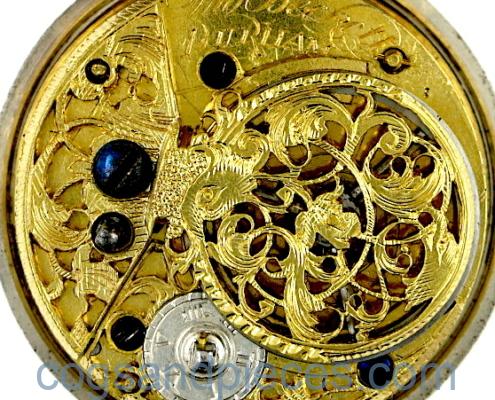 Durham verge pocket watch