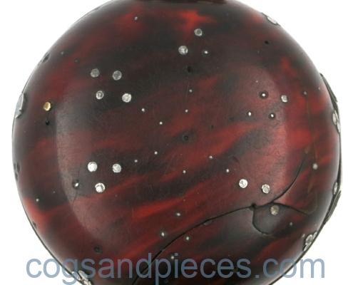 polychrome dial verge pocket watch