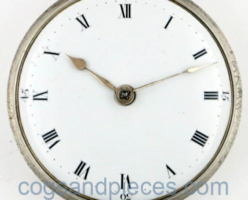 James Hood verge pocket watch