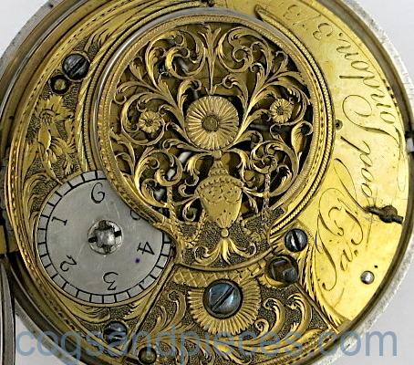 James Hood verge pocket watch