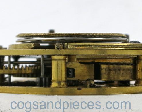 James Hood verge pocket watch