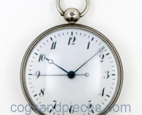 Independent seconds ruby cylinder