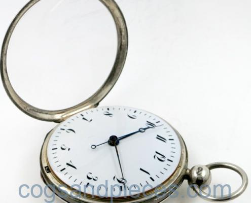 Independent seconds ruby cylinder