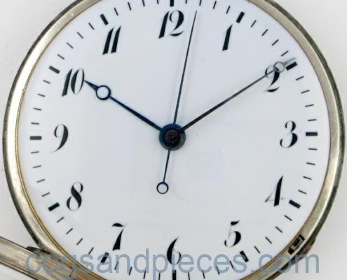 Independent seconds ruby cylinder