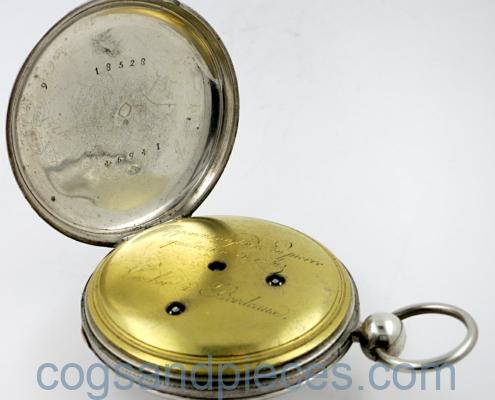 Independent seconds ruby cylinder