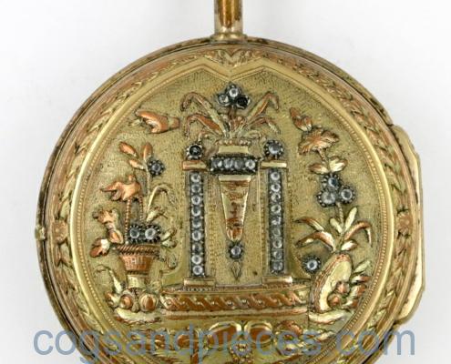 Swiss French Masonic pocket watch