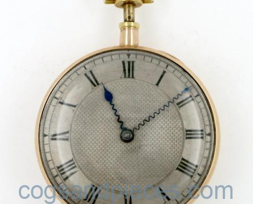 Gold lever repeating pocket watch