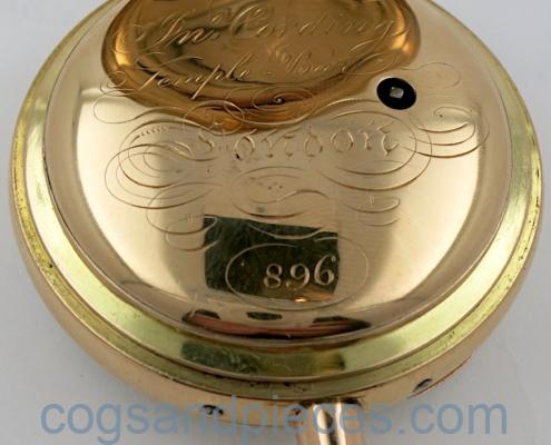 Gold lever repeating pocket watch