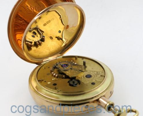 Gold lever repeating pocket watch