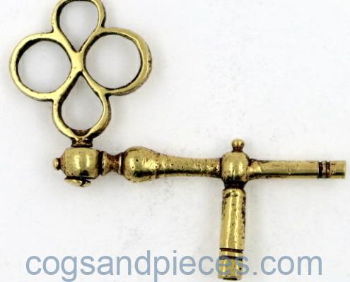 Gold crank key