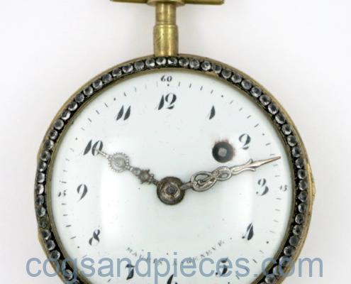 Mauris Geneva verge pocket watch