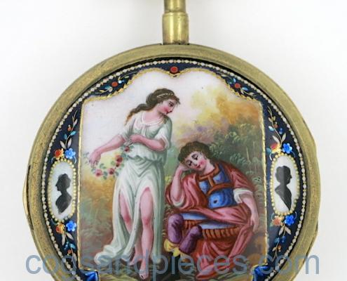 Mauris Geneva verge pocket watch