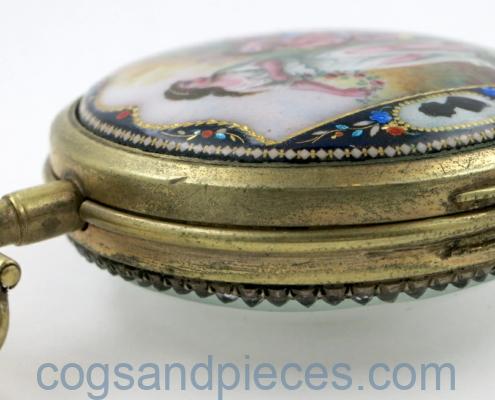 Mauris Geneva verge pocket watch