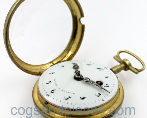 Mauris Geneva verge pocket watch