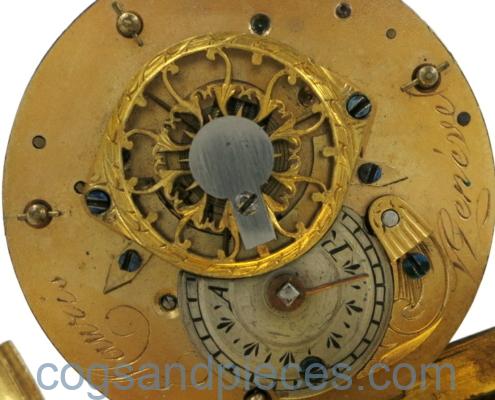 Mauris Geneva verge pocket watch