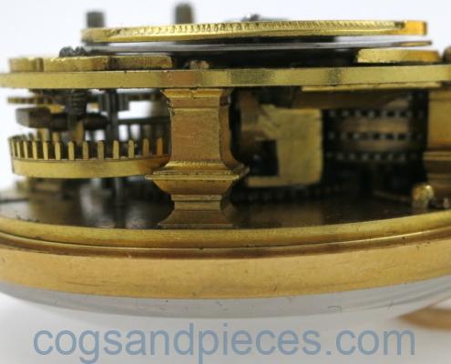 Manning shagreen gold repousse