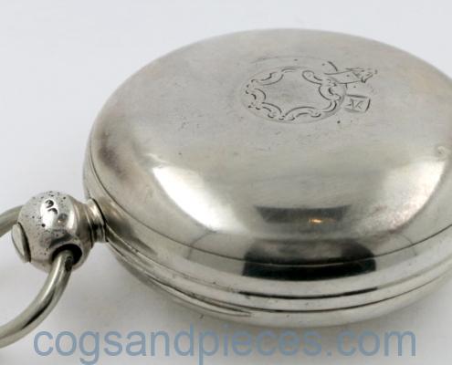 Ilbery, duplex, centre seconds pocket watch